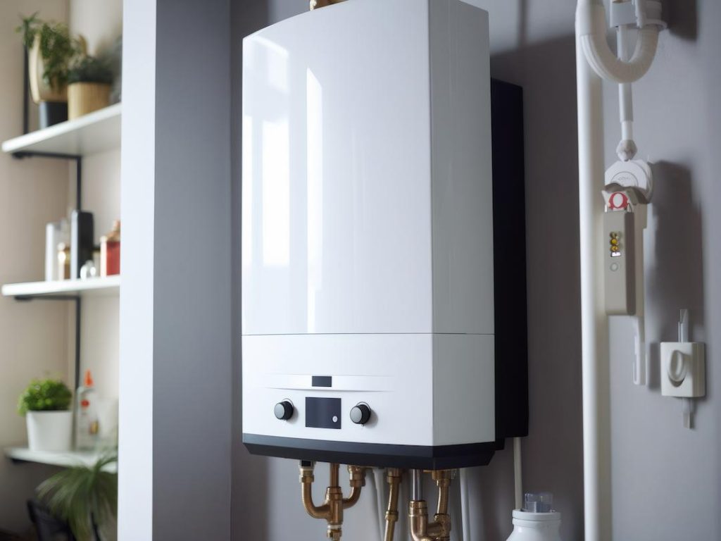 New Boiler In Kitchen